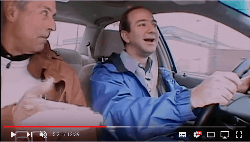 Jeff Bezos on TV in 1999