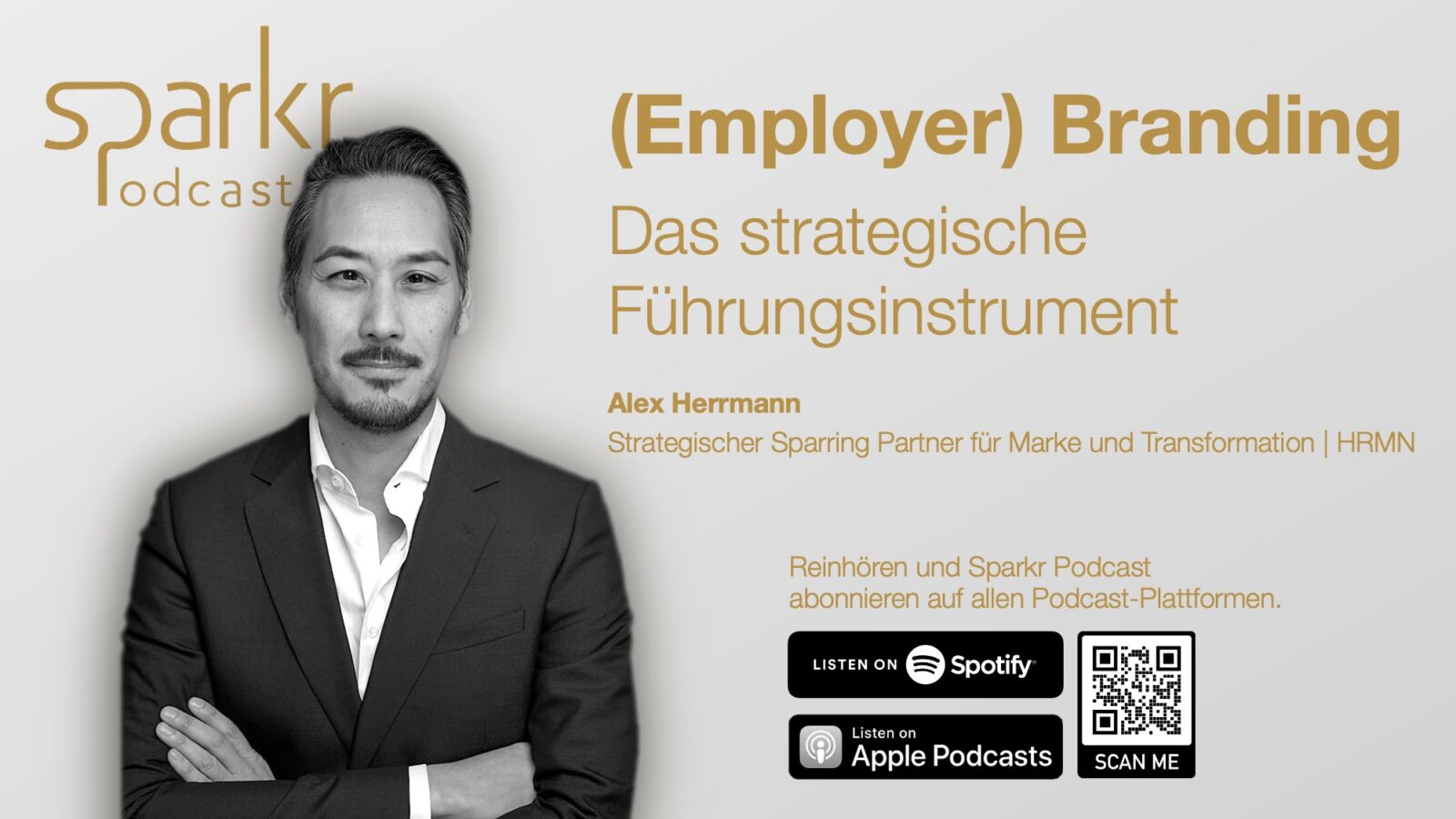 Sparkr Podcast Branding Alex Herrmann